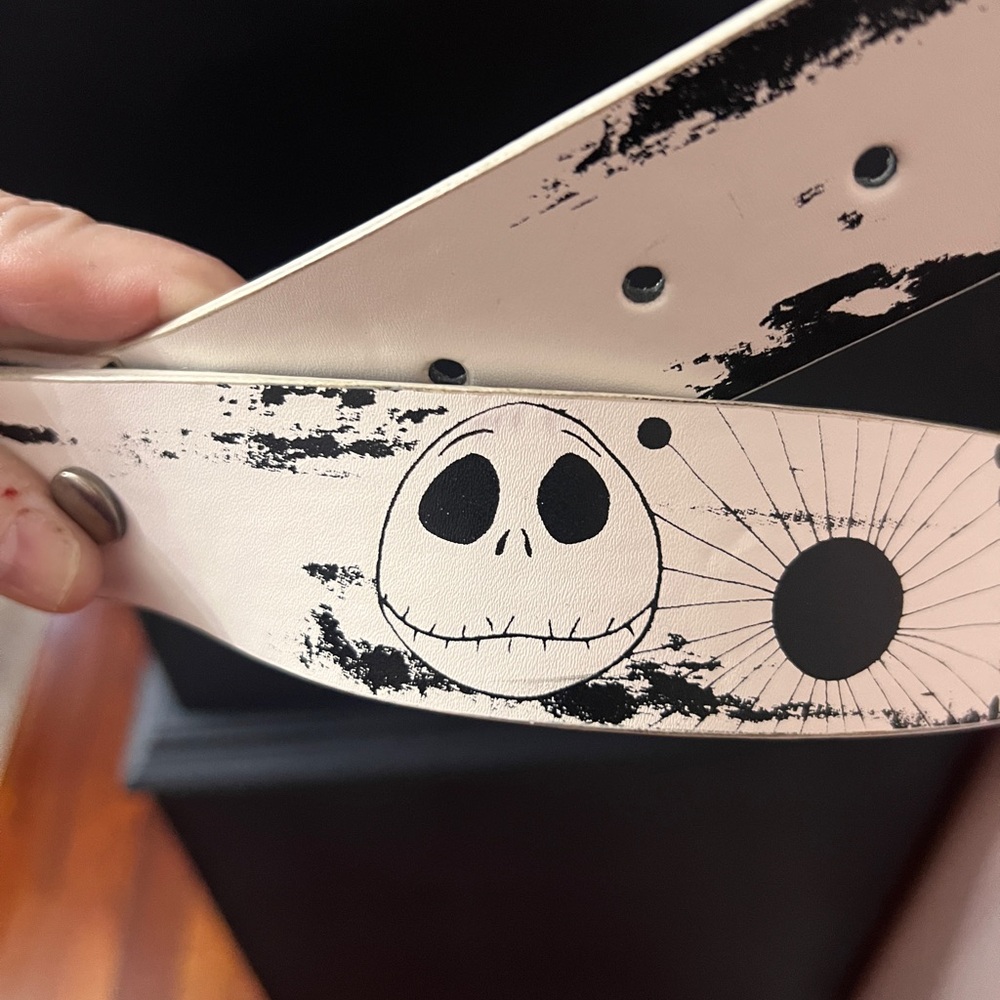 Nightmare Before Christmas Belt Jack Skellington Size 32